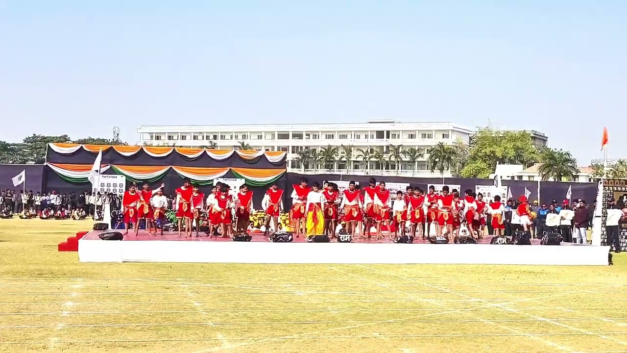 Hanuman Chalisa Dance Performance | Ambition Sports Event Welcome | RCPEMSS