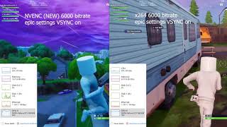 Recording with OBS x264 vs NVENC (new)