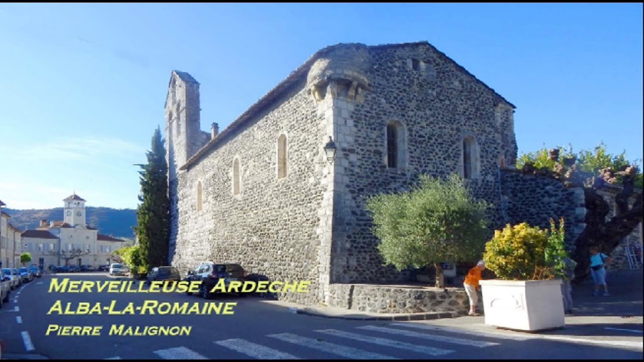 Merveilleuse Ardèche Alba-la Romaine,très beau vieux village