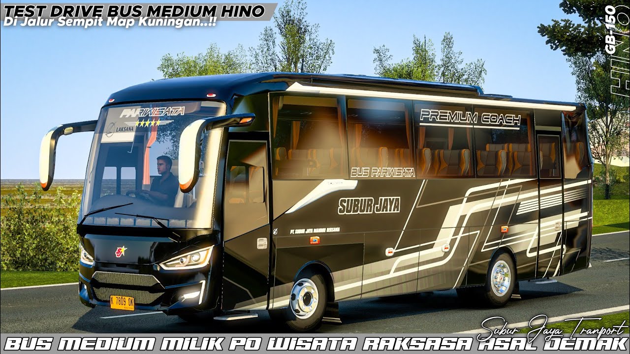 Bus Medium Subur Jaya Test Drive ke Villa di Kuningan | ETS 2 Indonesia ...