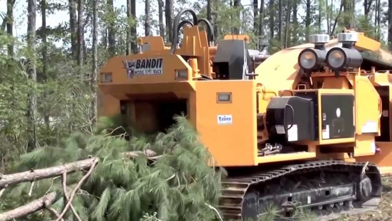 SitePrep Tracked Chippers YouTube