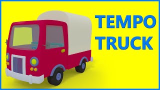 Tempo Truck Toys | Fun Learning Tempo Truck Video Animation for Kids | Toy Vehicles for Children