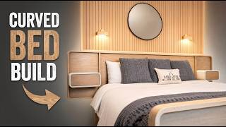DIY $400 Custom Bed with Nightstands