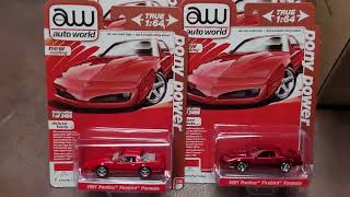 AutoWorld 1991 Pontiac Firebird Unboxing Auto World Chase!