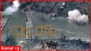 A Major Blow From The Third Army Corp Of Ukrainian Army To The Russians Behind The Zherebets River