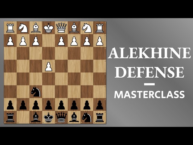 Studies in: Alekhine's Defense - Chess Lecture - Volume 145