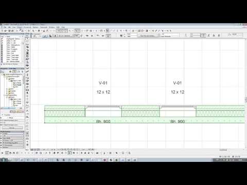 BIM med ArchiCAD: Smelte sammen vegger