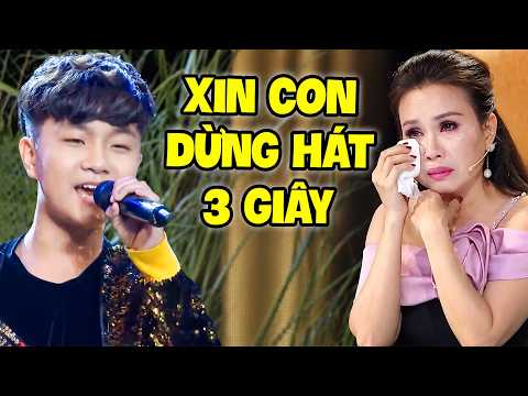 CẨM LY XIN CẬU BÉ NGỪNG HÁT 3 GIÂY vì GIỌNG HÁT BOLERO NGHẸN NGÀO ĐẾN RƠI LỆ