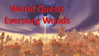Arcane Reallocation World Quest Eversong Woods Midnight WOW