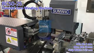 RC50-25 Toroidal Core Winder