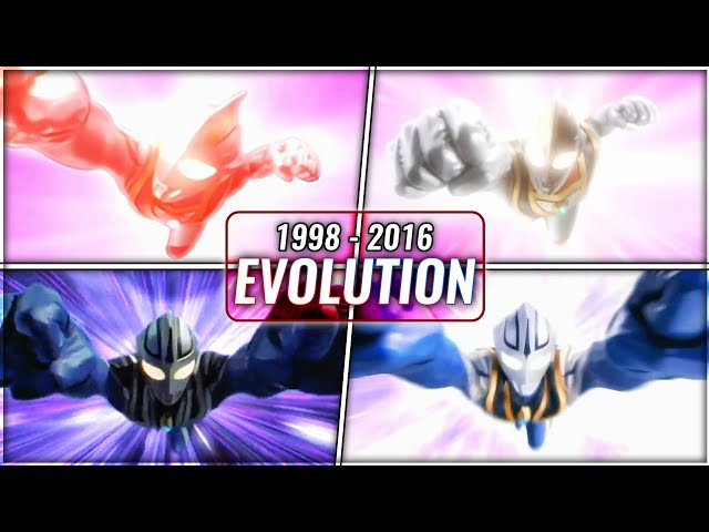 Ultraman Gaia u0026 Agul | Evolution class=