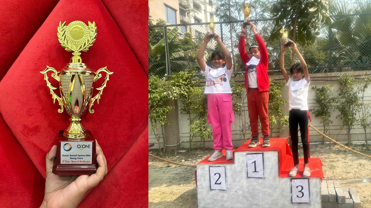 Kids Sports Day Vlog | Fun Games, Races & Medals 🏃‍♂️🏅 