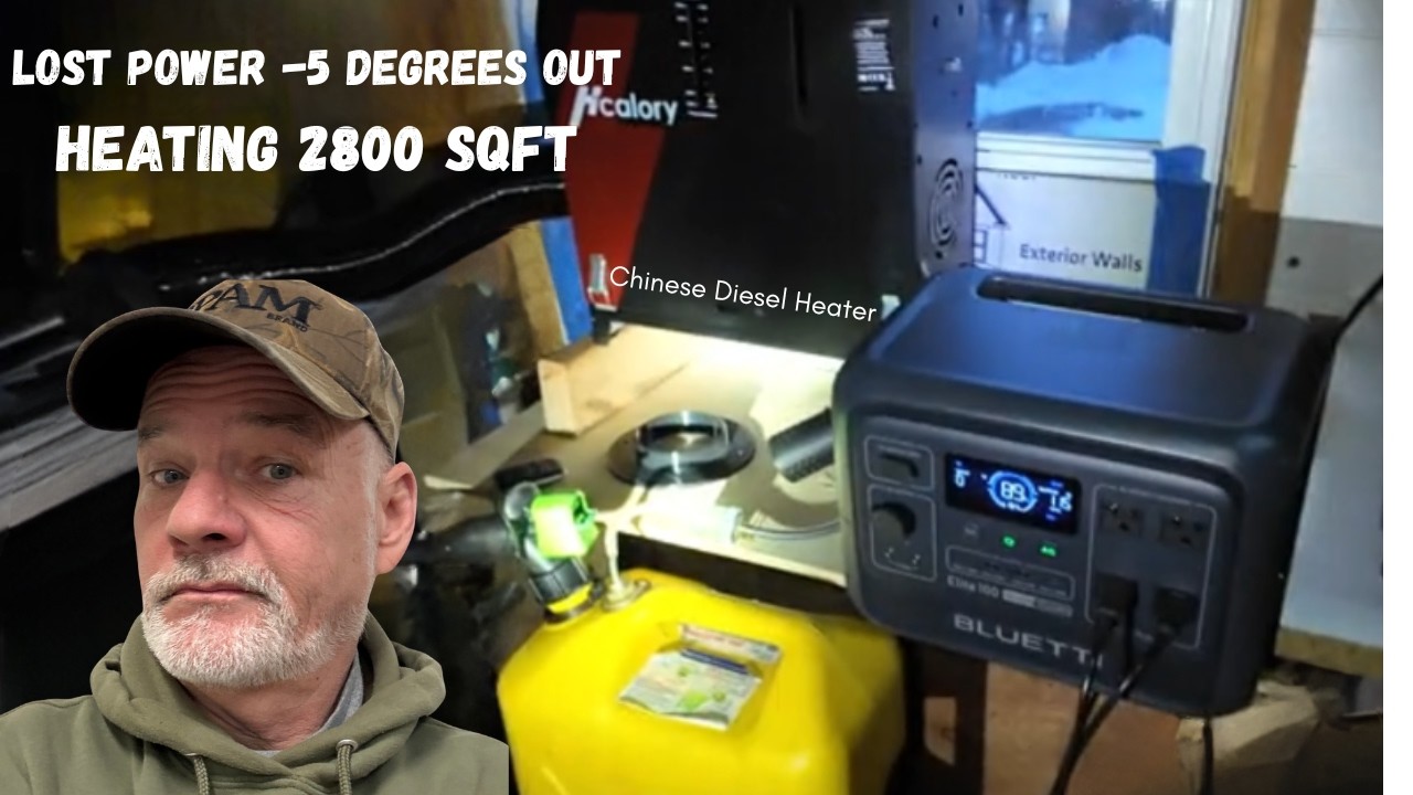 Diesel Heater Setup That Saved Me in a Blackout