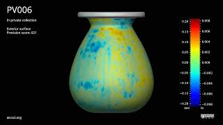 Artifact Pv006 - Exterior Surface Variability Heatmap