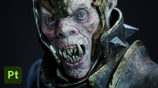 How to TEXTURE an ORC in SUBSTANCE PAINTER