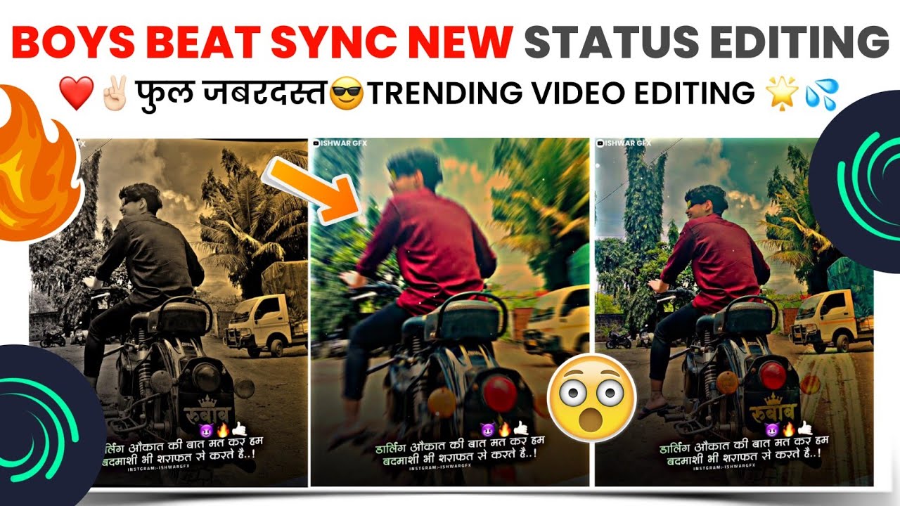 New Style Marathi Attitude Status Editing In Alight Motion | Boys Attitude Status Editing In Marathi