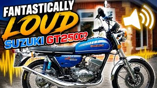 Fantastically LOUD Suzuki GT250C