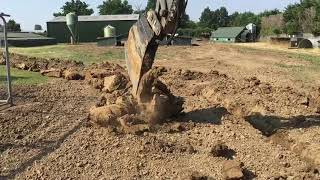 RSL Engineering UK 14t Unique Excavator Ejector Bucket making job easy in clay