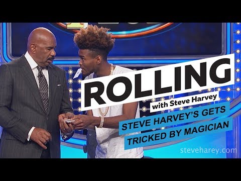 Steve Harvey Gets Tricked By Magician