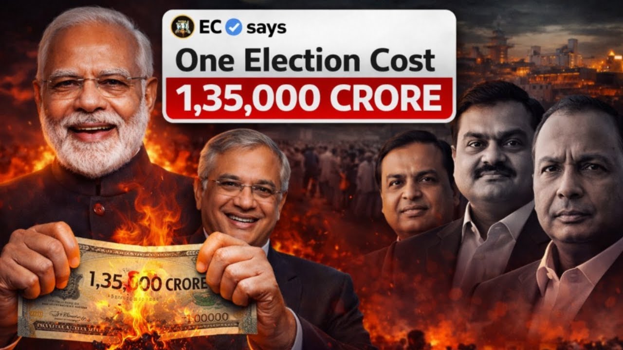 ₹1,35,000 Crore ELECTION BOND SCAM EXPOSED!