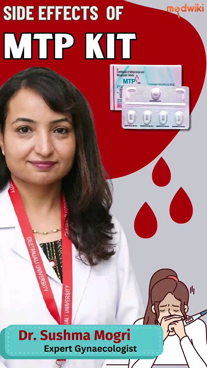 Side effects of MTP KIT! #pills #abortion #sideeffects #medication