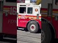 FDNY Engine 162 responding to an unknown call (video from my friend).