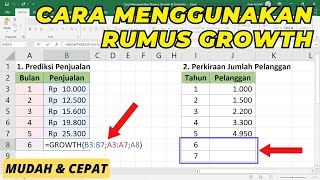 How to Use Growth Formula in Excel Easily | Microsoft Excel Tutorial