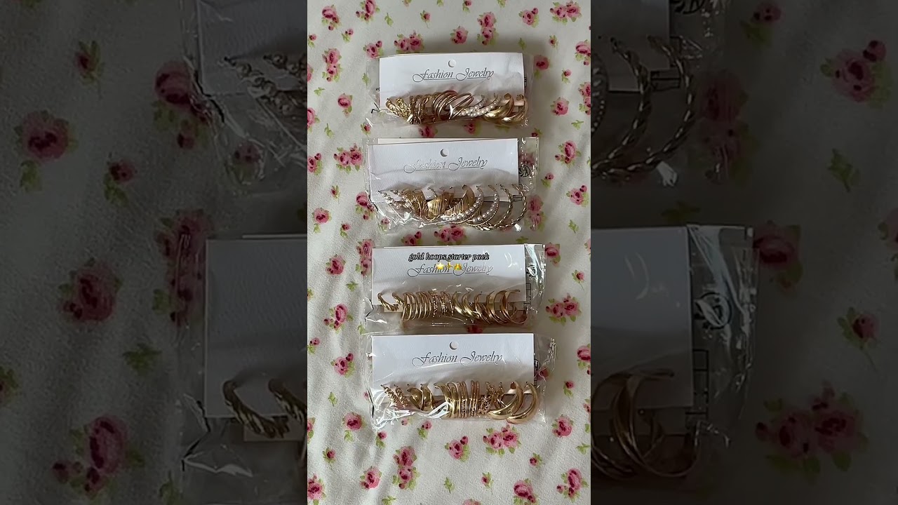 Endless Glam with Gold Hoops 