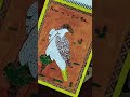 Falcon on a bird rest 🦅 #painting #falcon #shorts #ytshorts #class12