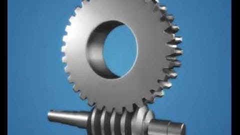 Worm and Worm Wheel Gear - Working of Worm and Worm Wheel