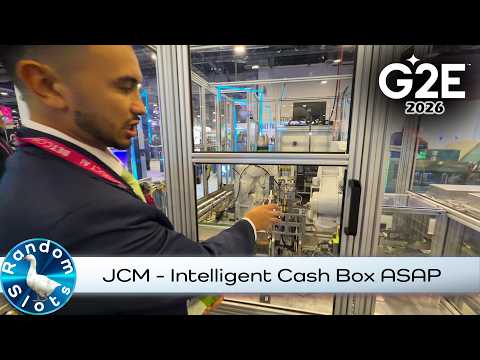 #G2E2026, JCM, Intelligent Cash Box ASAP