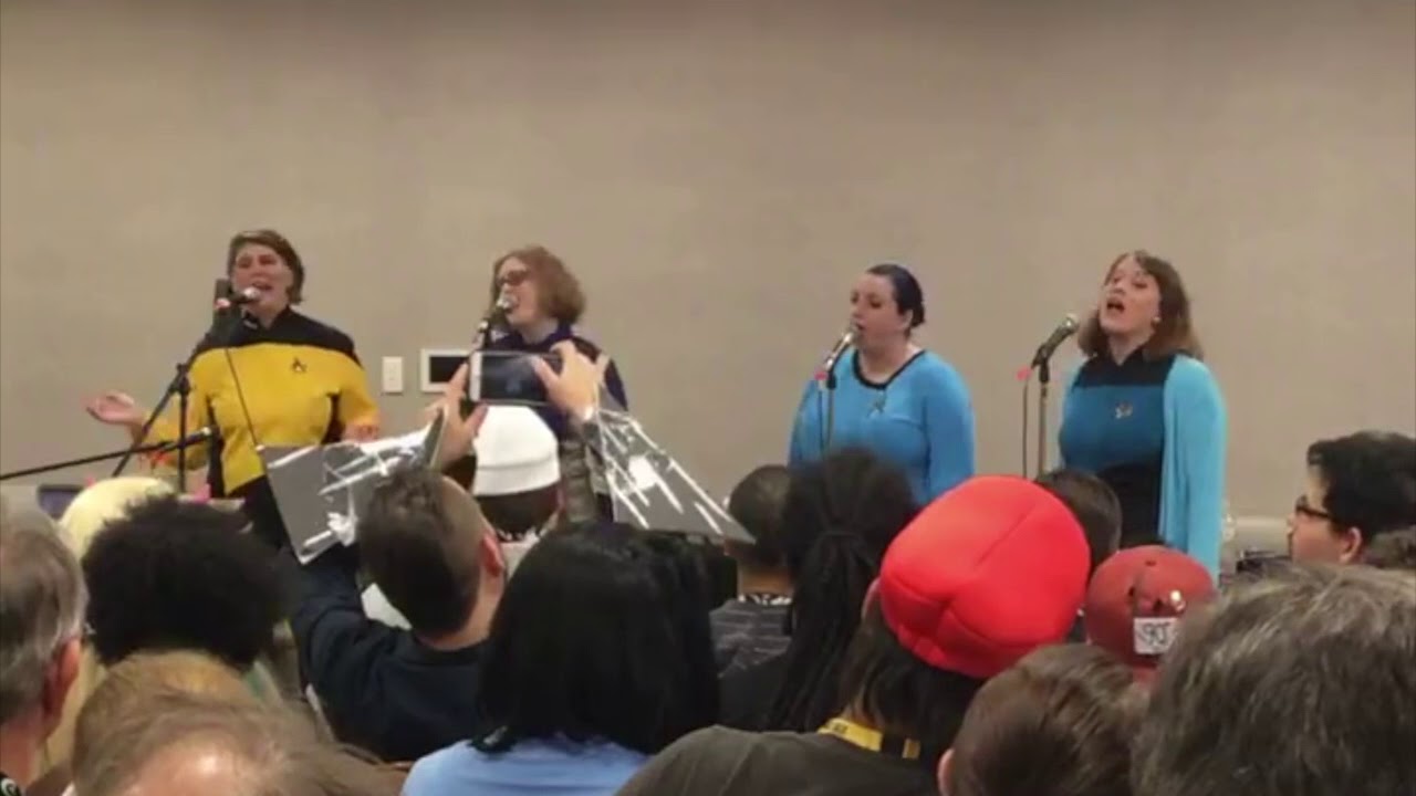 Misbehavin' Maidens: Space Shanty (Star Trek: TNG Song) - Dragon Con 2018
