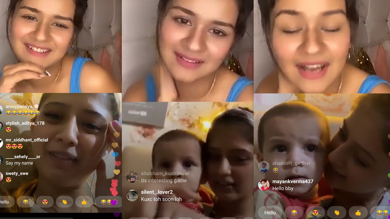 #AvneetKaur & #ArishfaKhan Live Together | 17 April 2020 | Tik Tok Superstars
