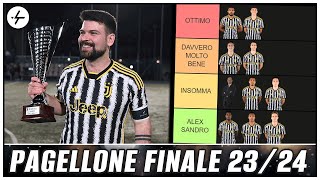 Juventus di Allegri 2023/24 | Pagellone FINALE con TIER LIST