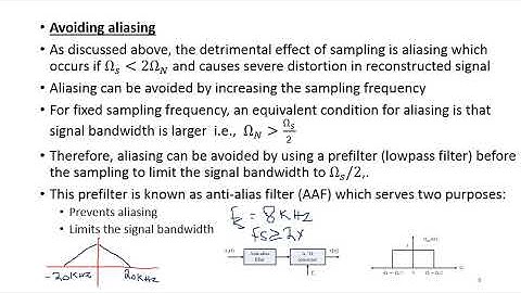 Lec6 DSP Numerical examples sampling & reconstruction, Interpolation, DT processing of CT signals