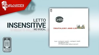 Letto - Insensitive ( Karaoke Video) | No Vocal