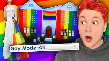I Made My Sims Have A Gay Wedding For Pride Month