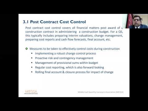 MEQSA Webinar 2 - Project Finance (Control and Reporting)