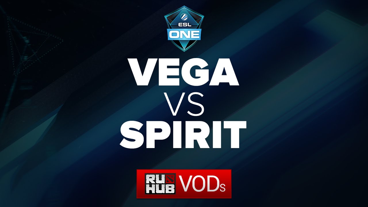 Vega -vs- Spirit, ESL One Frankfurt EU Quals, WB Semifinal, game 2