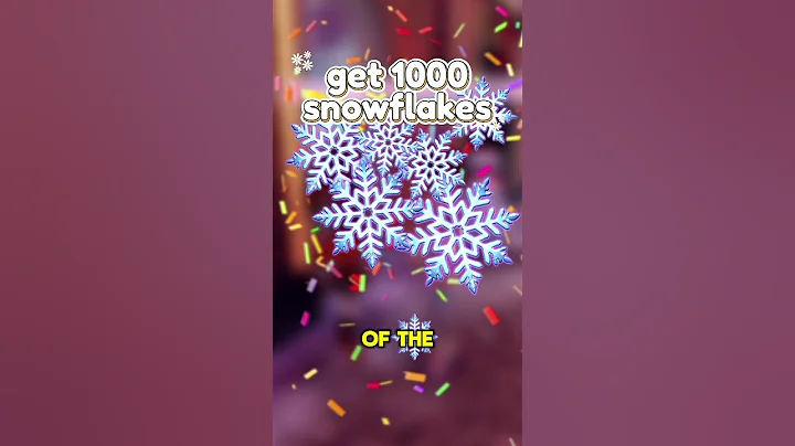DRESS TO IMPRESS HOW TO GET 1000 SNOWFLAKES #roblox #dresstoimpress #dti