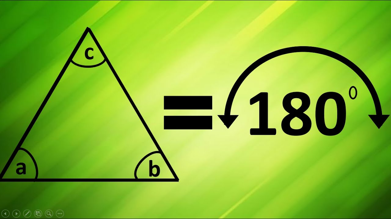 how to proof triangle angles sum theorem - triangle angles  - triangle geometry  - funwithmaths