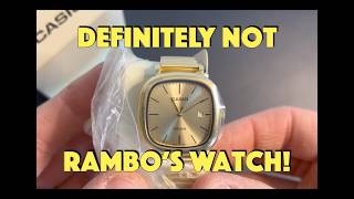 What is the Casio LTP-B166G-9AVEF? A 1950's watch from Japan.