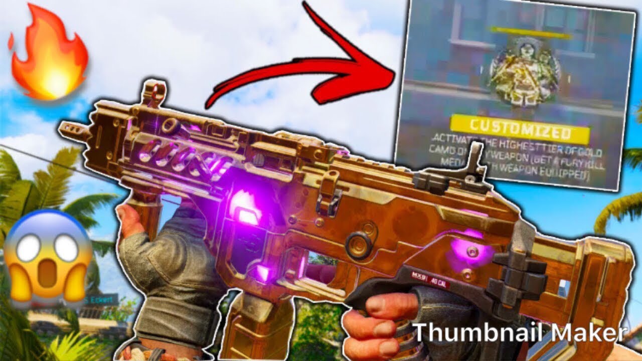 COD BO4| HOW TO UNLOCK PURPLE ANIMATED GOLD CAMO!!!!