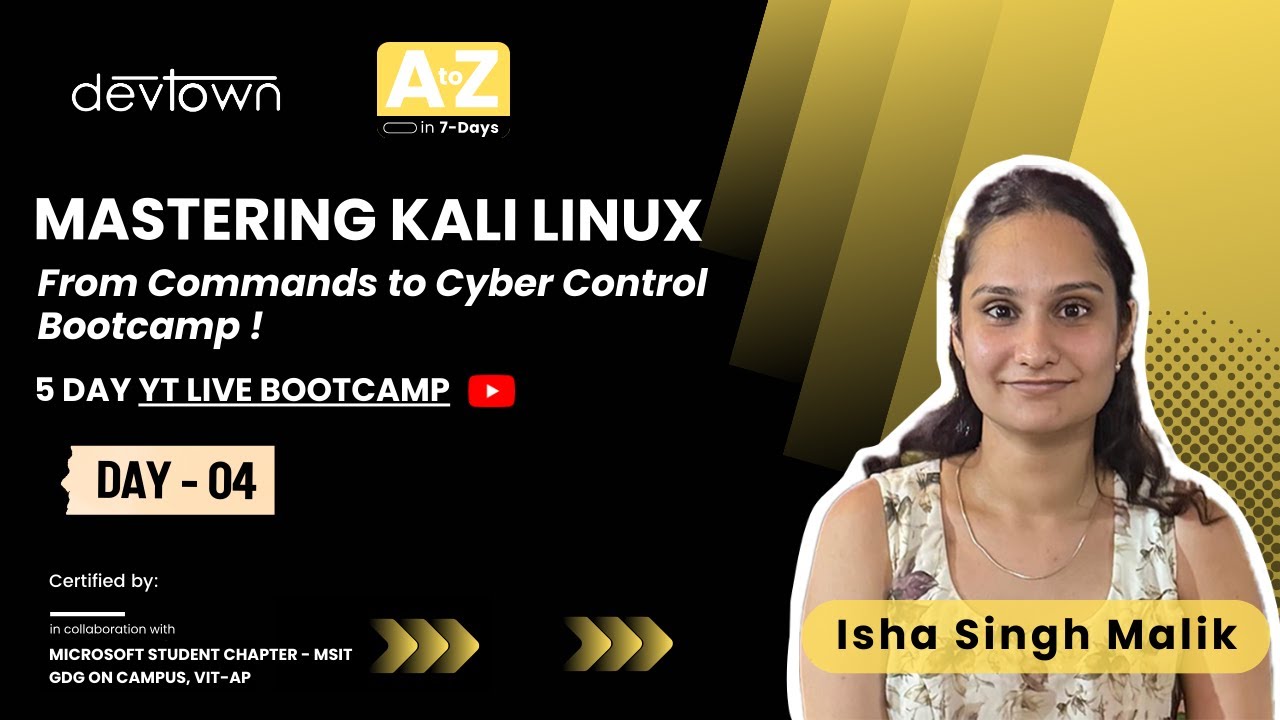 DAY - 4 | MASTERING KALI LINUX – FROM COMMANDS TO CYBER CONTROL - 5 ...