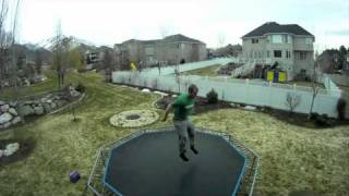 Backyard Tramp Sesh GoPro HD