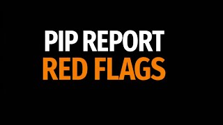 7 PIP Report Red Flags That Can Cost You Points