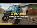 Canam offroad 2022 lineup  defender 6x6 limited