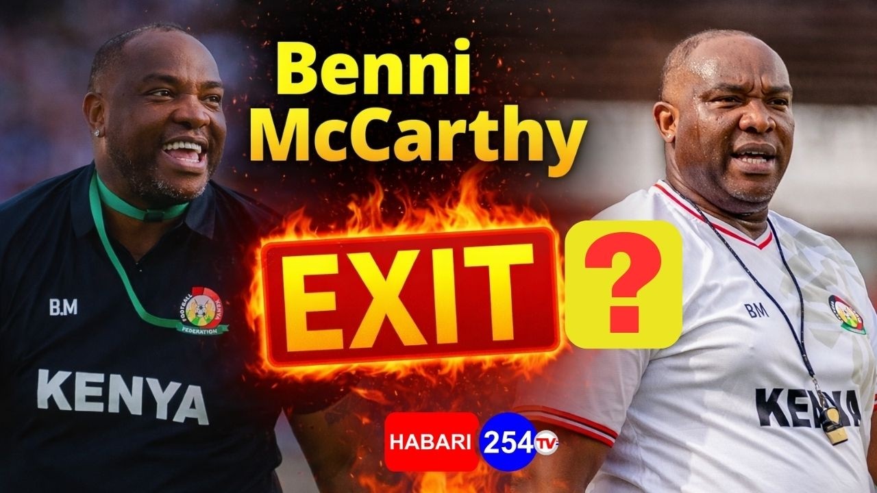 SHOCK As Coach Benni McCarthy Hints At Exiting Kenyan Football. He Has Given Reasons
