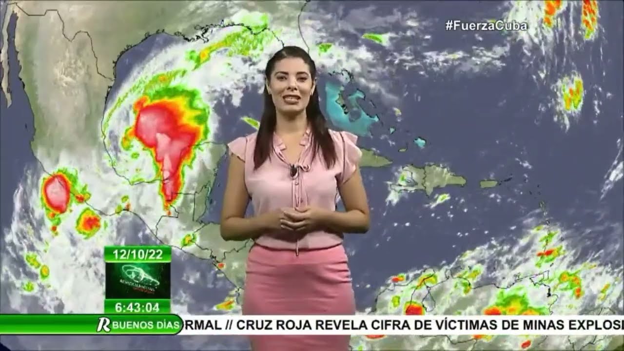 Pronostico del Tiempo en el Amanecer de Cuba 12/10/2022 YouTube