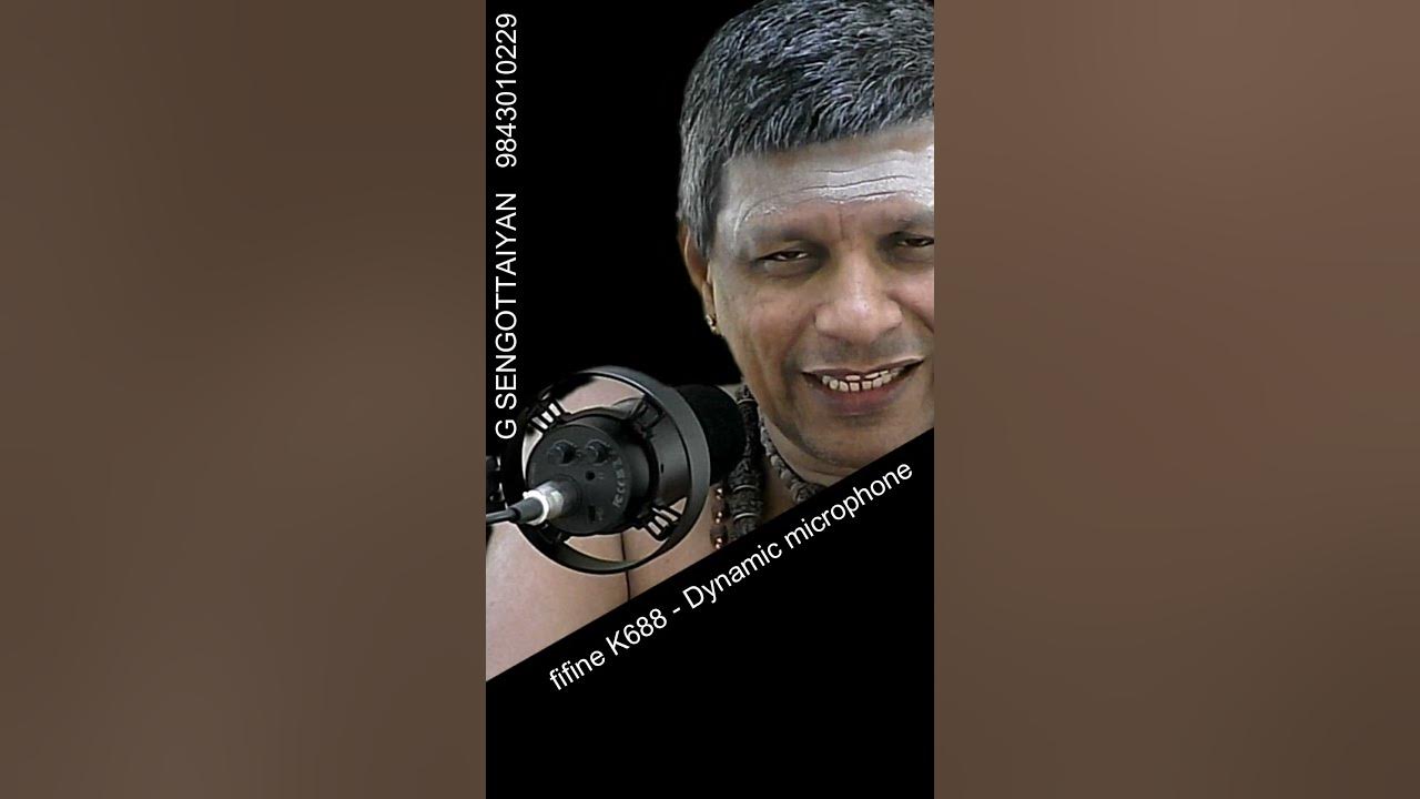 fifine K688 Dynamic Microphone performance YouTube